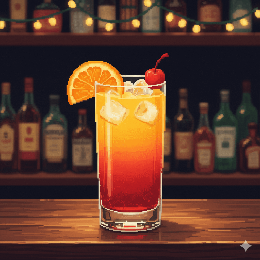 龍舌蘭日出 Tequila Sunrise